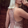 Tiffany Dusky Pink Short Slip - Image 4