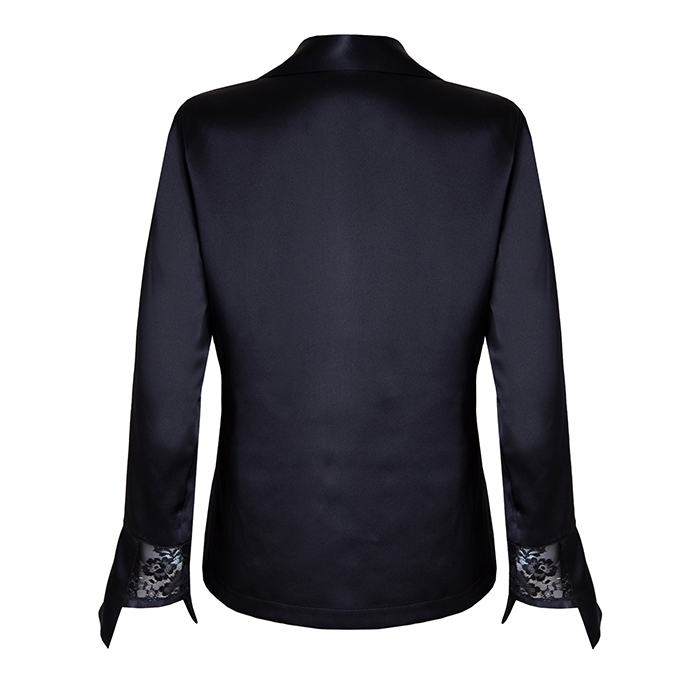 Gabrielle Midnight Pyjama Top - Image 5